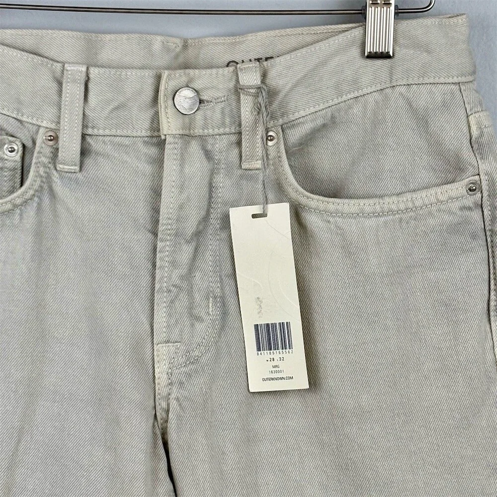 Outerknown S.E.A. Jeans Men's Drifter Tapered  Fit Gray 5-Pocket
